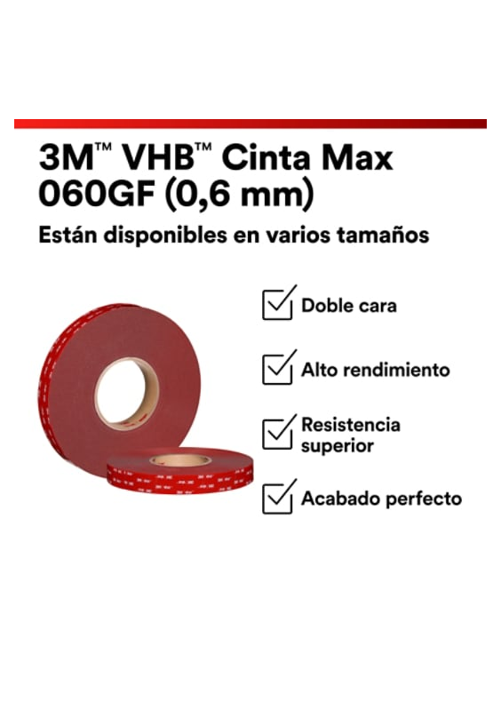 3M™ VHB™ Cinta Max-060GF al mejor precio en la tienda online 3M España