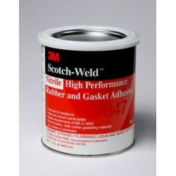 3M™ Adhesivo de Nitrilo de altas prestaciones para caucho 847