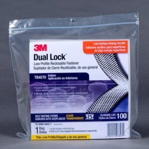 3M™ Dual Lock™ Sistemas de Unión Desmontable TB3870