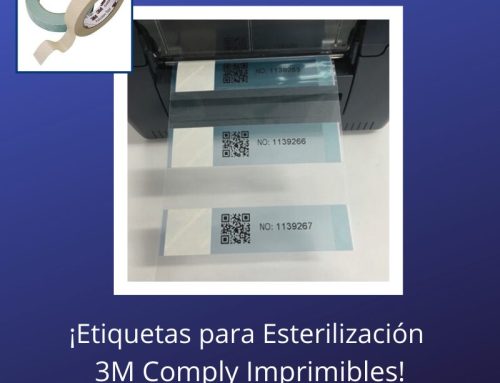 ¡Etiquetas 3M™ Comply™ Imprimibles! La mejor opción para trazabilidad en procesos de esterilización.