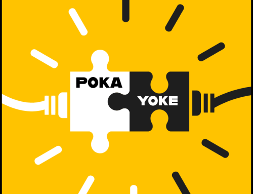 Etiquetas como SISTEMA POKA-YOKE para evitar errores en procesos productivos.